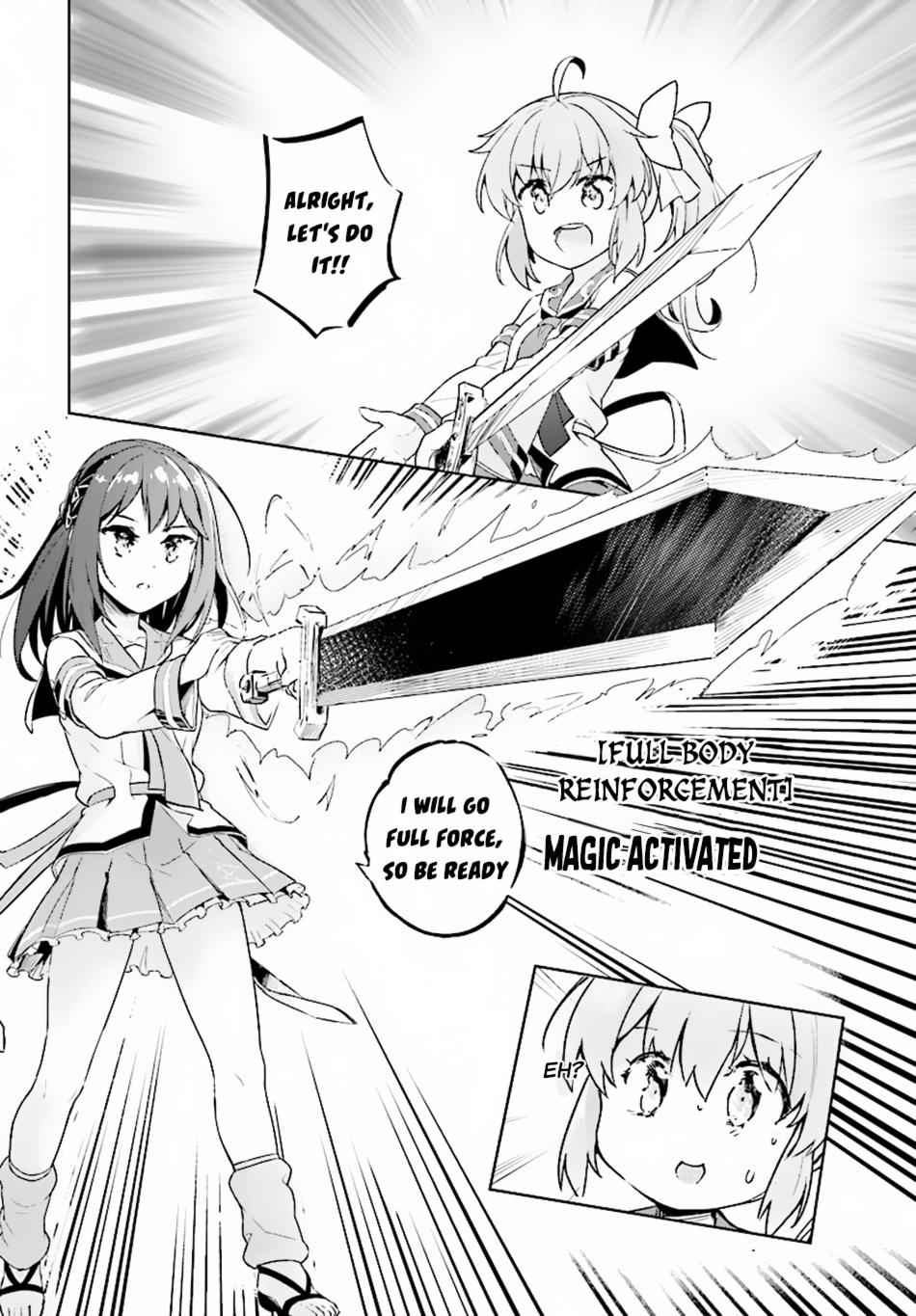 But My Magical Aptitude is 9999!? I Went to School to be a Swordswoman Chapter 8 8